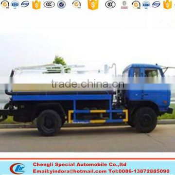 Dongfeng 5000 litres vacuum emptier truck for sale