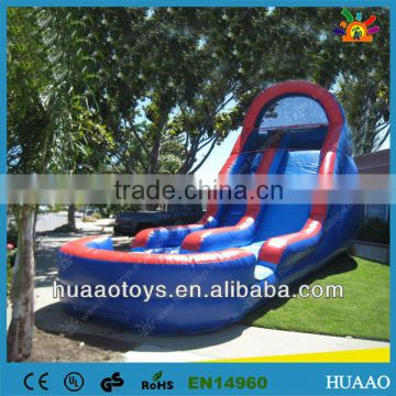 2015 summer pool slide/wet slide/inflatable swimming pool slide