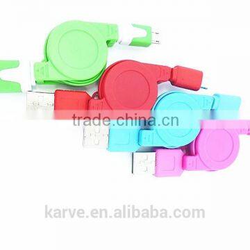 New Micro Usb Cable Micro Retractable Cable Portable Retractable Cable photo-6