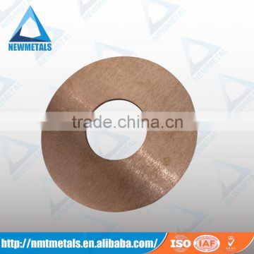 Tungsten Copper Alloy Discs Discharge Electrode