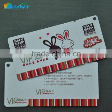 Credit Card Thickness CR80 Plastic Barcode Combo cards