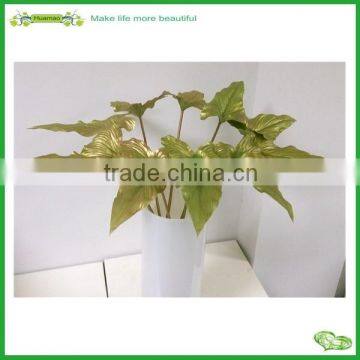 artificial pvc flowers artificial calla lily leaf