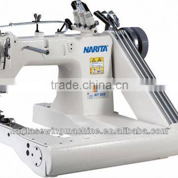 NT 928 High-Speed Feed-Off-The-Arm Chain stitch Sewing Machine ( Three Needles)