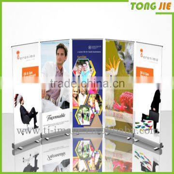 Bright Color Roll up Banner/Pull up Banner Customized Aluminium Base Stand