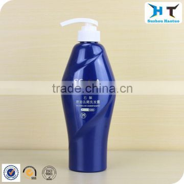 High quality empty plastic PET shampoo bottle 500ml