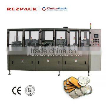 Automatic Pop Can Aluminum Foil Lid Seal Machine