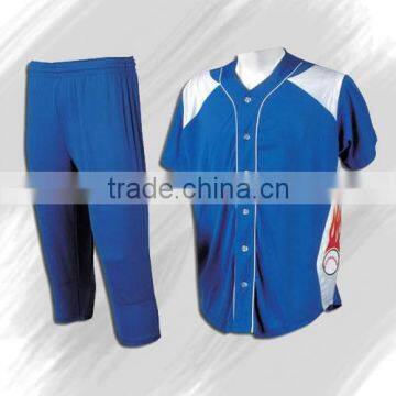 New style baseball team uniform