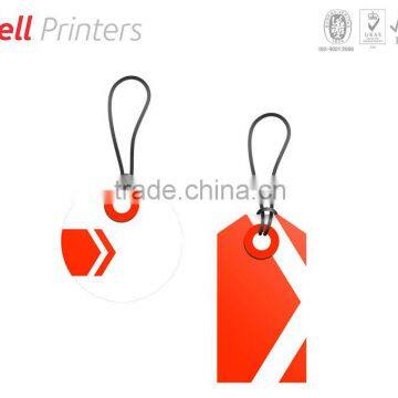 Garment tag printing with die cut in different shapes from India