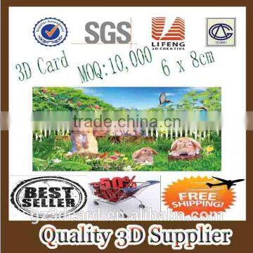 Guangzhou lifeng 3d Laser Cutting Greeting Card Wedding Card 3d Card