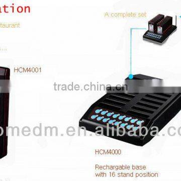 food courts restaurants wireless equipment table ordering waiter pager