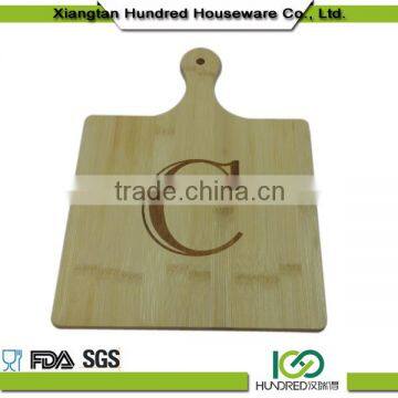 Make To Order Superior Quality Lowest Cost Bamboo Cutting Board with Letter