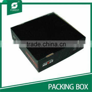 TRIPLE WALL BLACK MATT FOLDABLE PAPER BOX FOR PACKING AUTOMOBILE PARTS photo-3