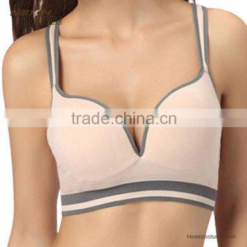 Ladies Sexy Open Front Fitness Tank Top photo-2