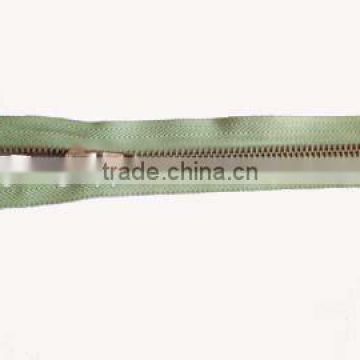 5# aluminum zipper metal zipper close end zipper bag coate zipper