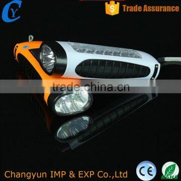 New Design Led Torch Flashlight Electronic Plastic Flashlight Torch