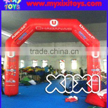 Finish line inflatable arch, event inflatable arch gate