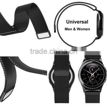 Milanese Style High Quality Mesh Stainless Steel Watch Bands Wholesale for Samsung Gear S2 photo-2