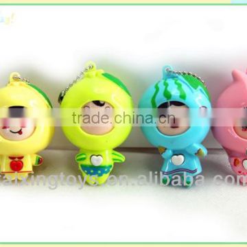 2014 Cartoon Plastic Key Chains for promotion gift