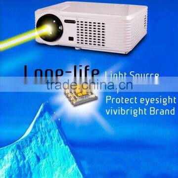 2015 newest1080P 3D Projector for home theater beamer best choice