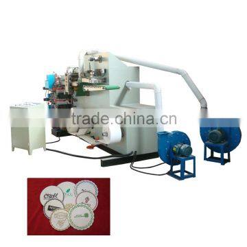 Three color printing Disposable paper cup coaster making machine