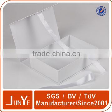 white matt lamination book shaped face mask packaging box