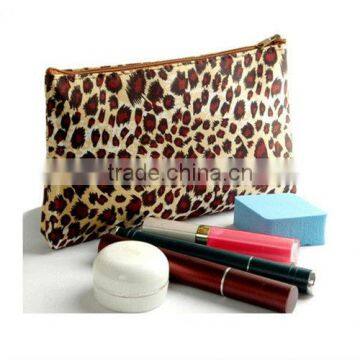 Factory directly leopard cosmetic bags