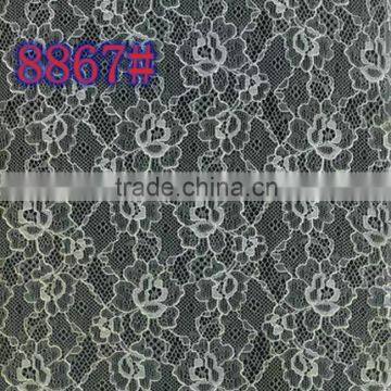 graceful lady garment fabric knitted lace fabric TH-8867