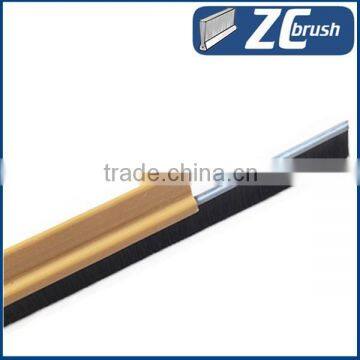 PVC holder door bottom Strip Brush