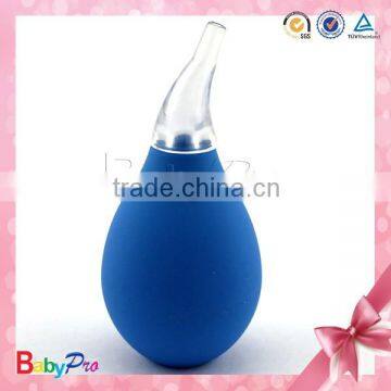 2015 China alibaba supplier design for babies blue and white shape vacuum nasal aspitator manual vacuum aspiration