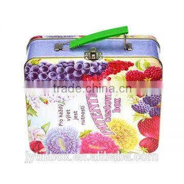 exclusive metal cookie tins with handle