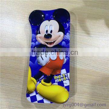 cute Mickey Mouse Pencil box writing case stationery tin box