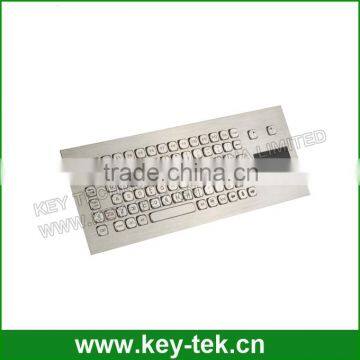 Full Funtionalities IP65 With Trackball Integrated Metal Keyboard photo-5