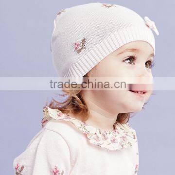 DB3131 dave bella 2015 autumn cotton babi caps baby hat for girl