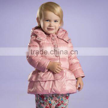 DB2797 dave bella 2015 winter infant coat baby padded jacket girls padded coat girls down coat down jacket                        
                                                Quality Choice