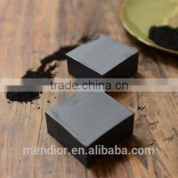 100% natural bamboo charcoal handmade soap blackhead remove oil control man soap gift OEM custom brand