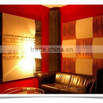 Wooden Acoustic Diffuser Panel For Noble Club