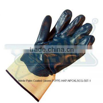 Nitrile Palm Coated Gloves ( SUP-PPE-HAP-NPCKLSCG-507-1 )