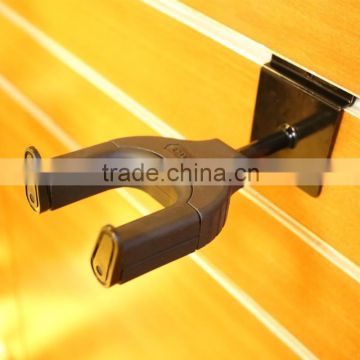 Auto Lock Slot Wall Hanger Type Slat Wall Guitar Hanger