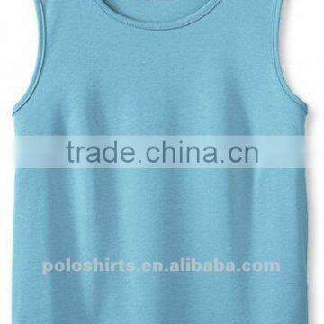 Ladies sleeveless cotton t shirts