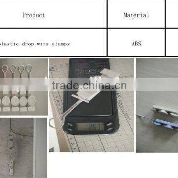 14cm or 18cm LengthFTTH Plasitc Drop Wire Clamp for Cable Installed photo-2