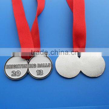 customized metal funny bigball medallions