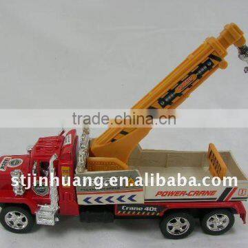 friction crane toy car