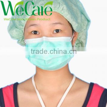 Disposable non woven Surgical face mask with earloop for hospital