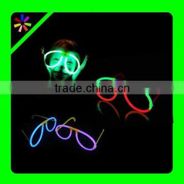 big round 5*200 mm glow stick glowstick eye glasses glow eyeglasses