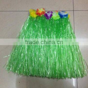 High Quality Plastic Handmade Cheap Custom Hawaii Grass Skirt for Party Decoration photo-3