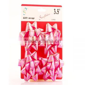 Newest Star Ribbon Bow Various Color For Gift Packing Festival Decoration