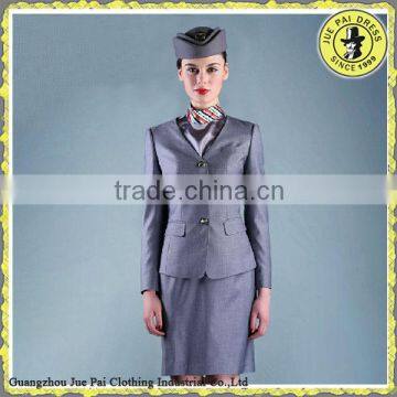 2015 latest Airline Pilot Uniform,Airline Uniform Design,Airline Uniform made in china