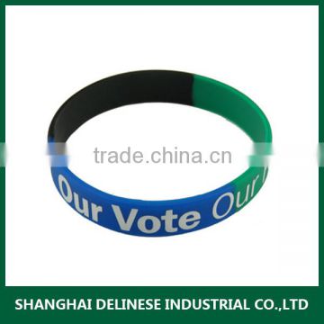 Cheap silicone wristband with logo printed                        
                                                Quality Choice