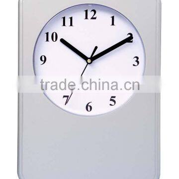 2016 Cheap plastic wall clock with plastic lens