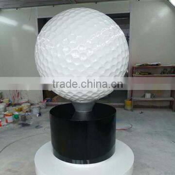 2014 new outdoor FRP golf ball decorations for ads